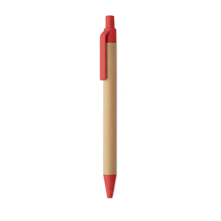 Push button ball pen in bamboo - MO2635 (MOCN#05)